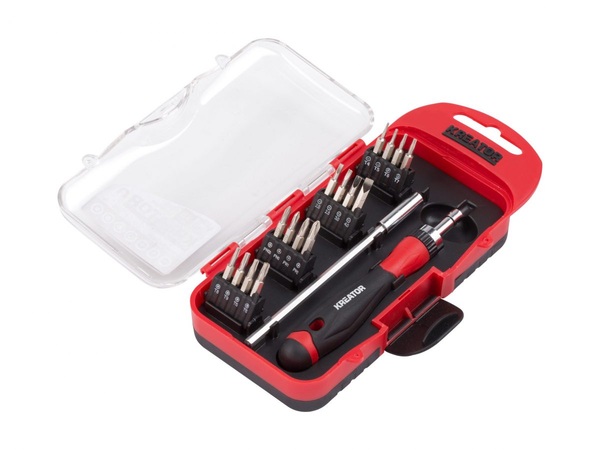 Ruuvimeisseli Srj SCDR SET 18PCS Kreator-0