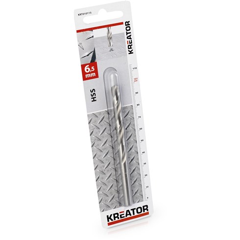 HSS Metalliporanterä 6,5X101 KREATOR-0