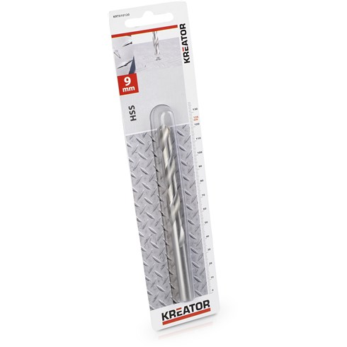 HSS Metalliporanterä 9x125 KREATOR-0